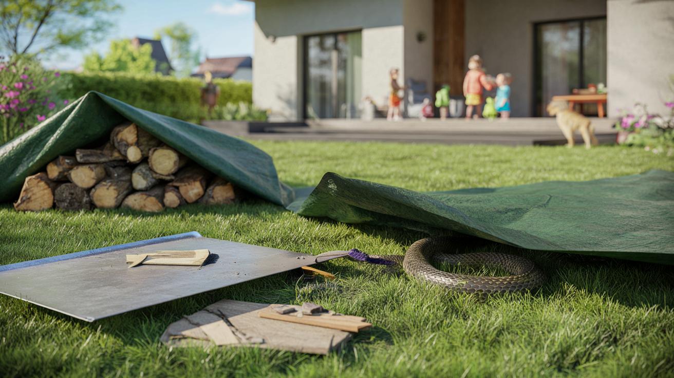 Wiosną w ogrodzie nie kładź tego na ziemi. Przyciąga węże pod sam dom