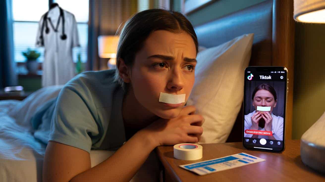 Wirusowy „trik na sen” z TikToka pod ostrzałem lekarzy. Czy naprawdę szkodzi?