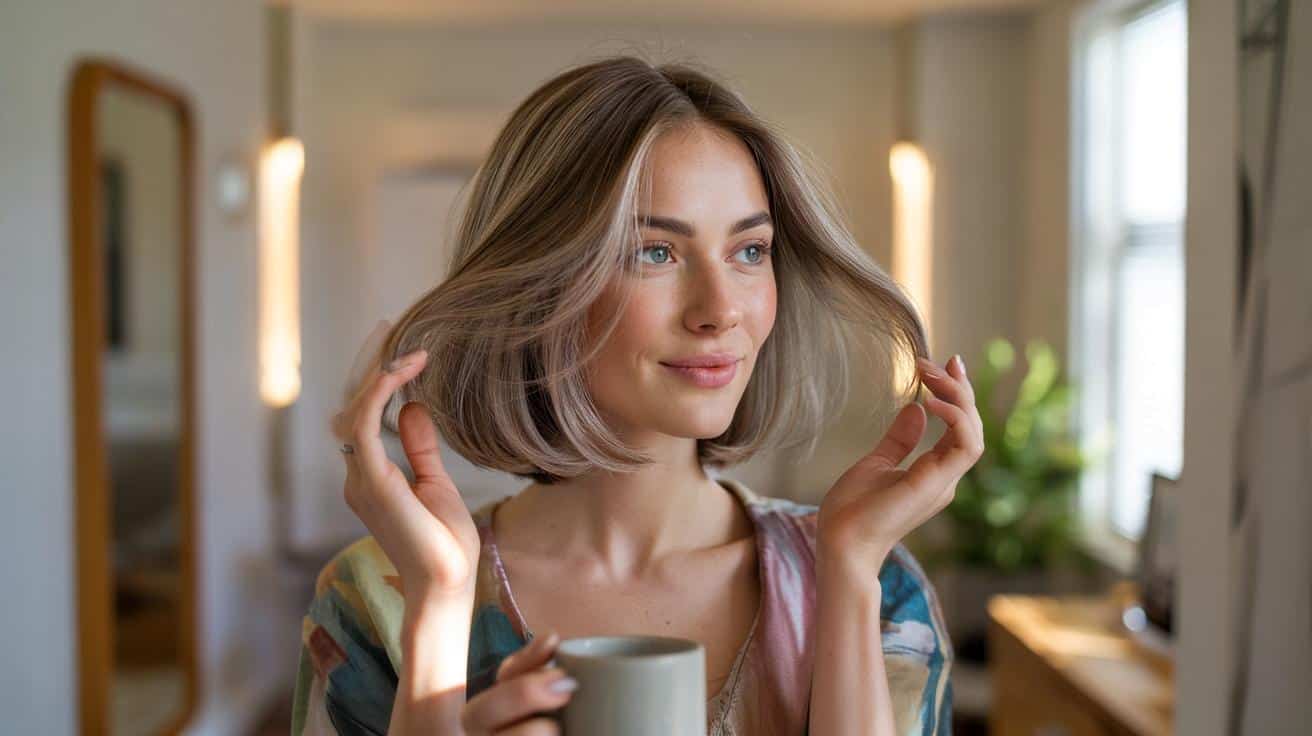 Jeśli twoje włosy są cienkie i delikatne, ta fryzura sprawdzi się najlepiej