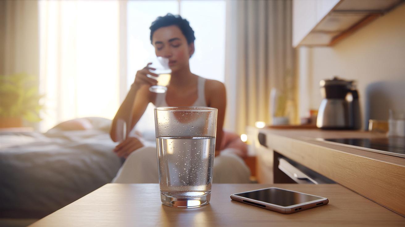 Badacze sprawdzili, co łączy osoby pijące wodę zaraz po przebudzeniu i jakie realne korzyści zdrowotne przynosi ten nawyk