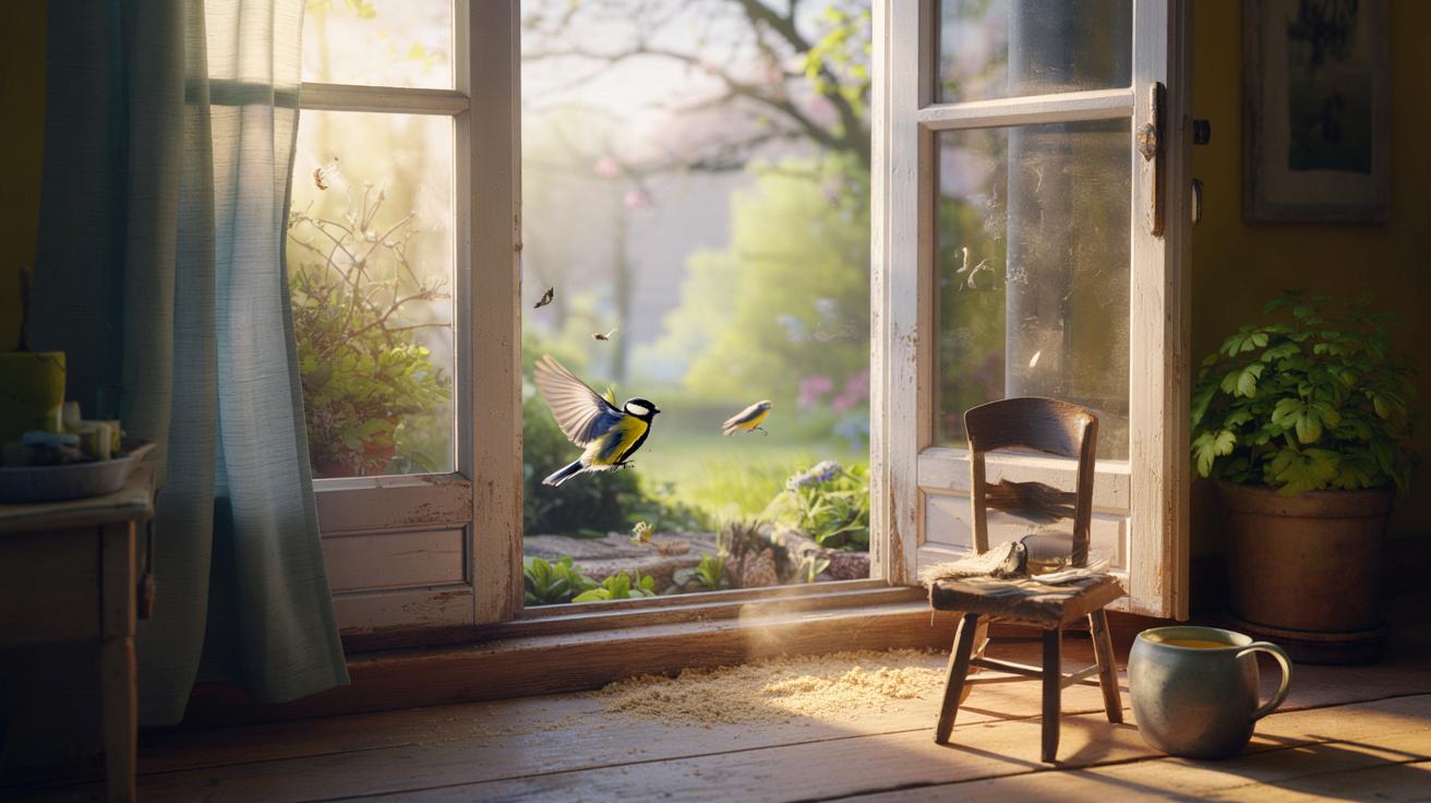 Wróbelkowaty gość w domu w marcu? Znak, który wielu uznaje za szczęście