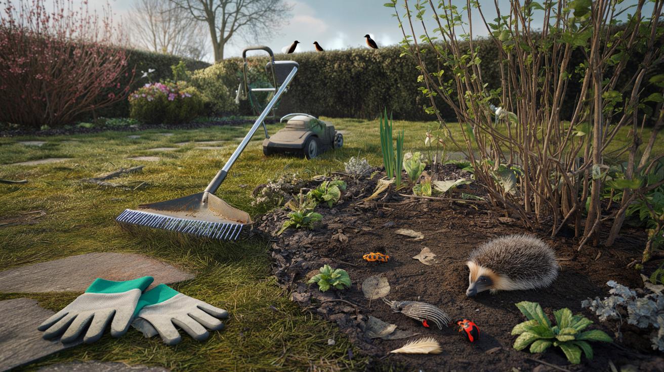 Wstrzymaj się z grabiami: jakie prace w ogrodzie w marcu robią więcej szkody niż pożytku