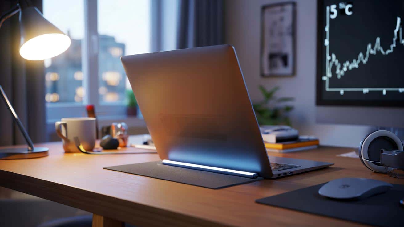 Wsuń kawałek masy termicznej pod komputer a działa o pięć stopni chłodniej bez wentylatora