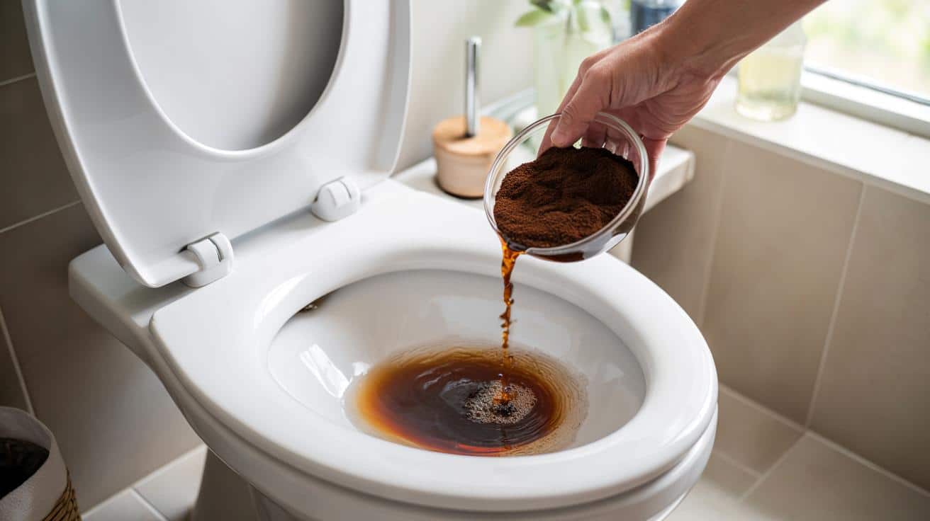 Wsypali fusy po kawie do toalety. Efekt zaskakuje domowników