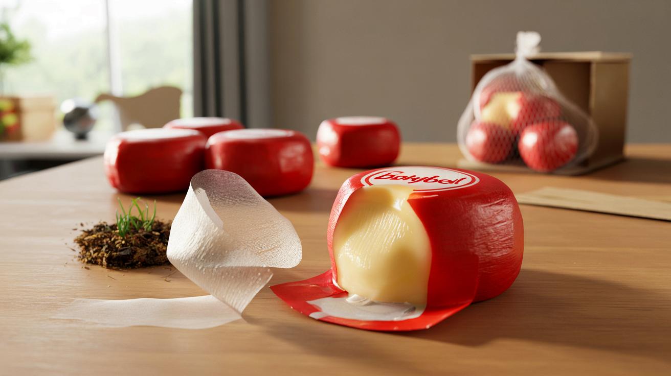 Z czego naprawdę zrobiona jest czerwona osłonka sera Babybel?