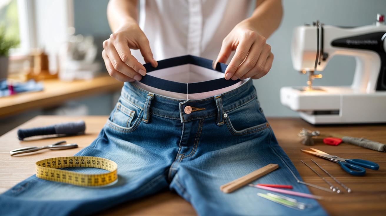 Za ciasne dżinsy? Ten prosty trik krawiecki doda nawet 5 cm w pasie