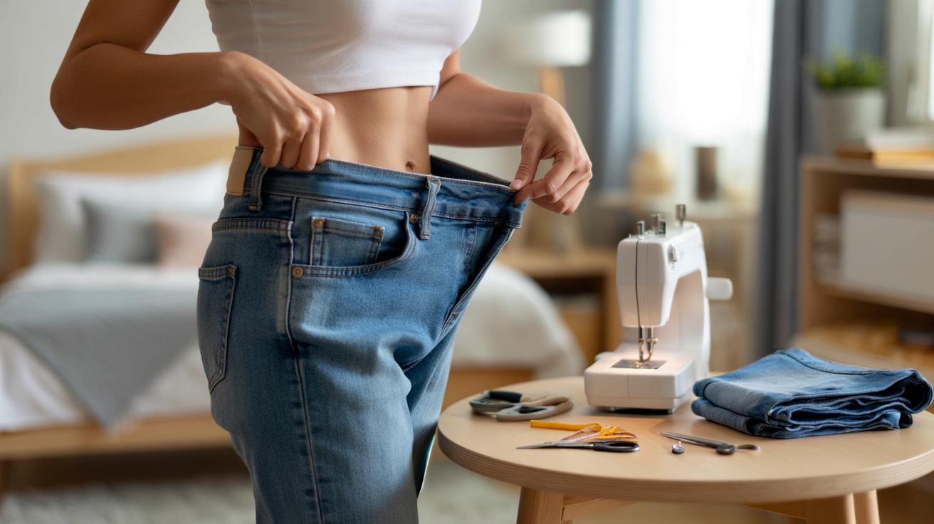 Za ciasne jeansy? Ten prosty trik w pasie doda nawet 5 cm