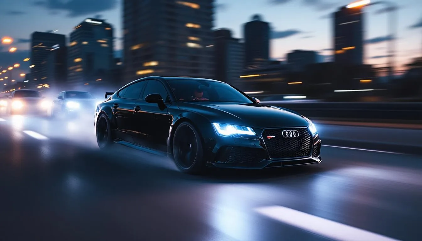 Za kierownicą Audi: 18-latek odmawia zatrzymania – szokujący pościg ulicami Harnes