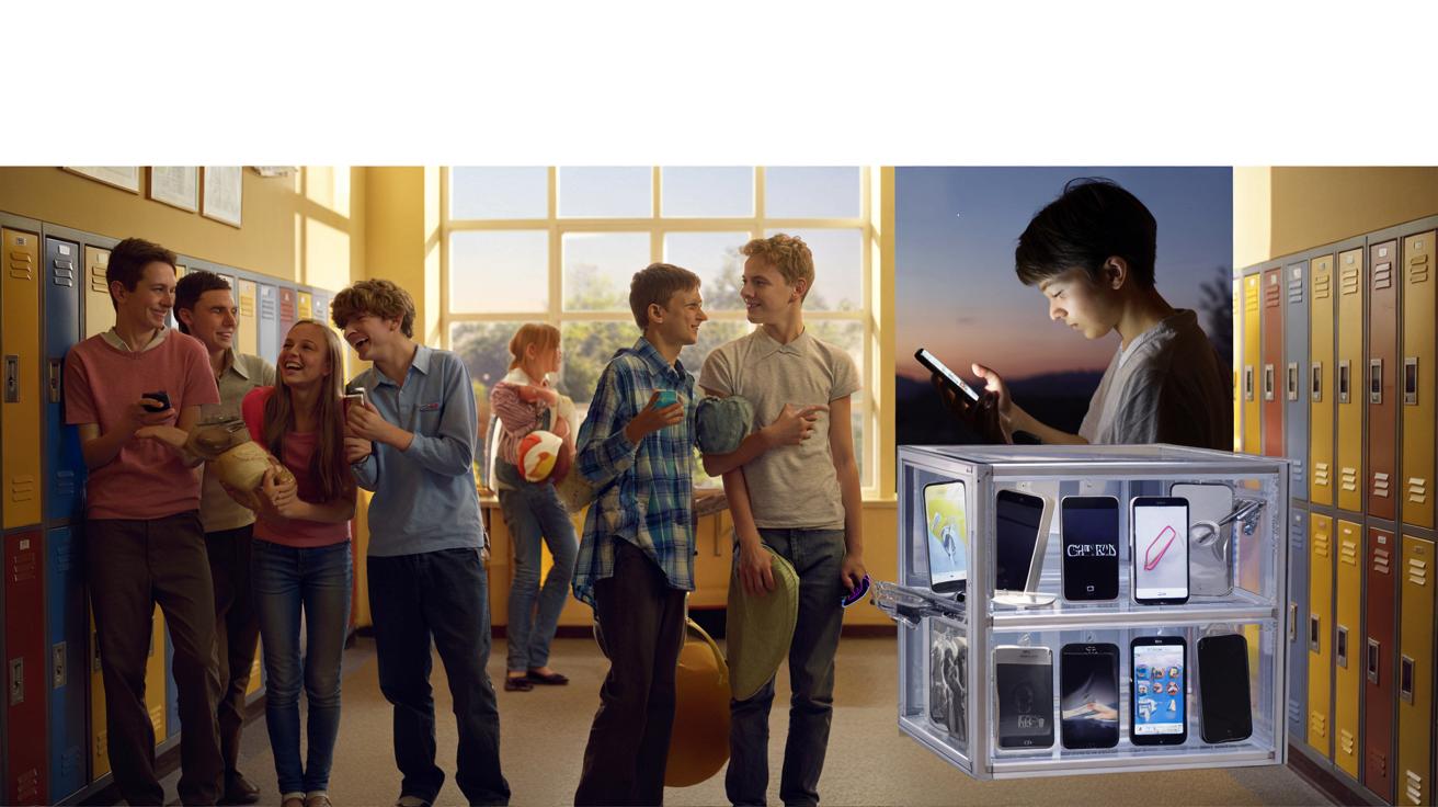 Zakaz smartfonów w szkołach pomaga uczniom, ale tworzy nowy kłopot