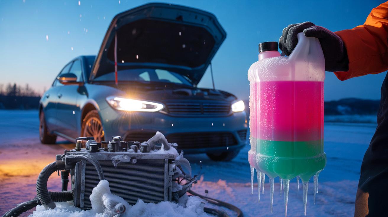 Zapominasz o płynie chłodniczym zimą? Te części auta zniszczy mróz
