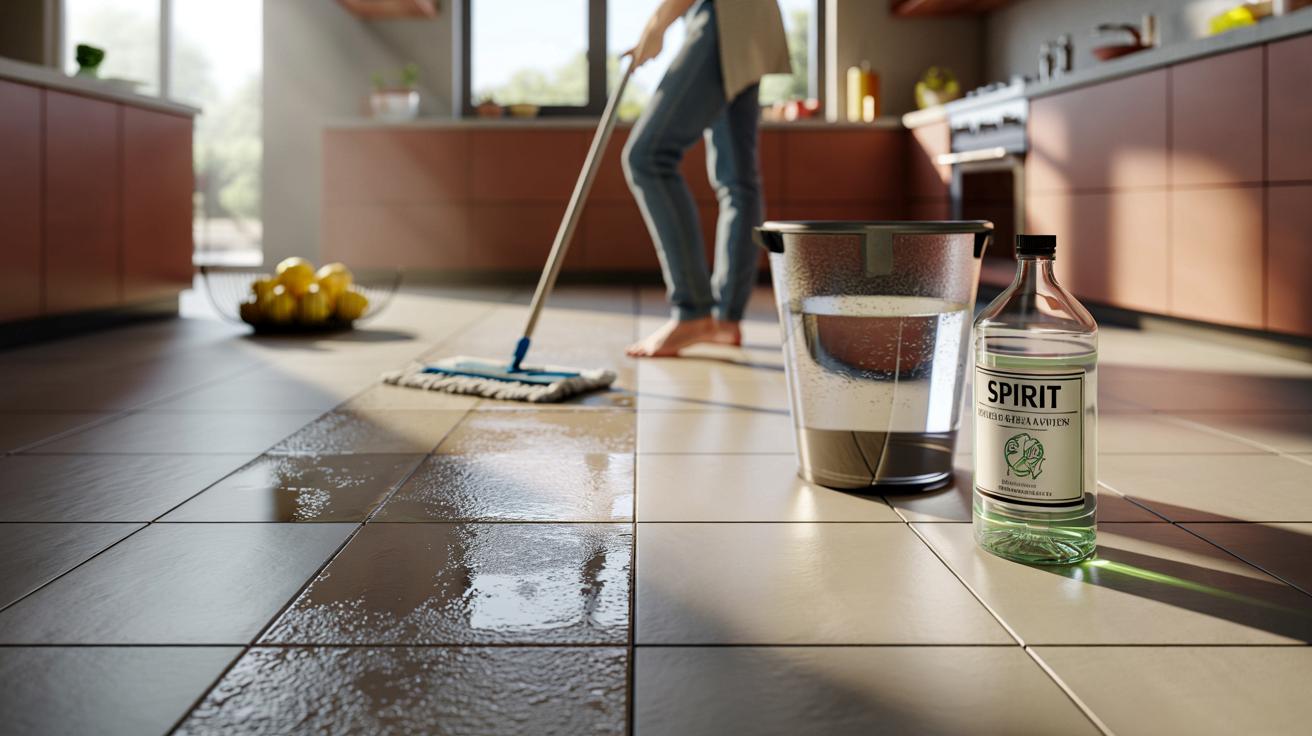 Zapomnij o cytrynie i sodzie: ten kuchenny hit ratuje matowy gres