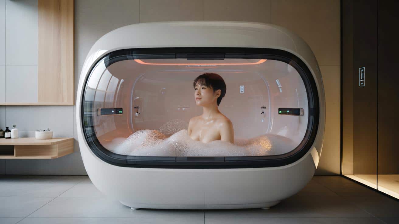 Zapomnij o kabinie prysznicowej. Japończycy stworzyli „pralkę do ludzi”