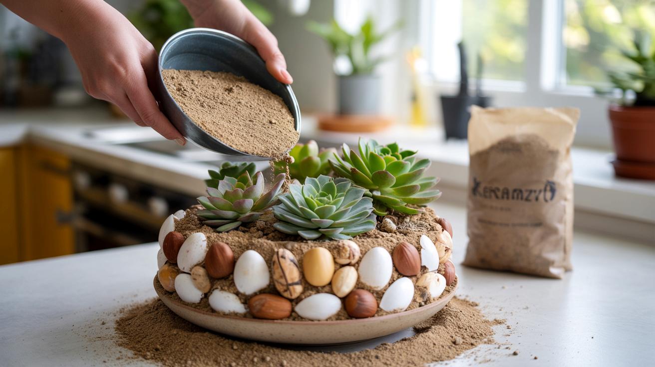 Zapomnij o keramzycie: ten kuchenny odpad ratuje sukulenty przed gniciem