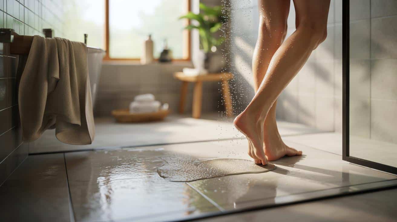 Zapomnij o materiałowym dywaniku w łazience. Ten kamienny hit schnie w sekundę