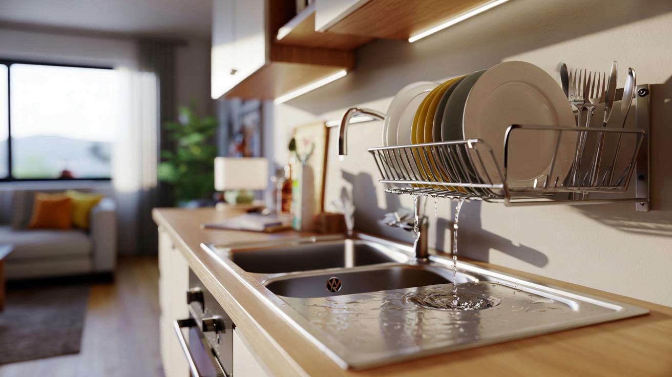 Zapomnij o suszarce przy zlewie. Ten sprytny patent robi furorę w kuchni