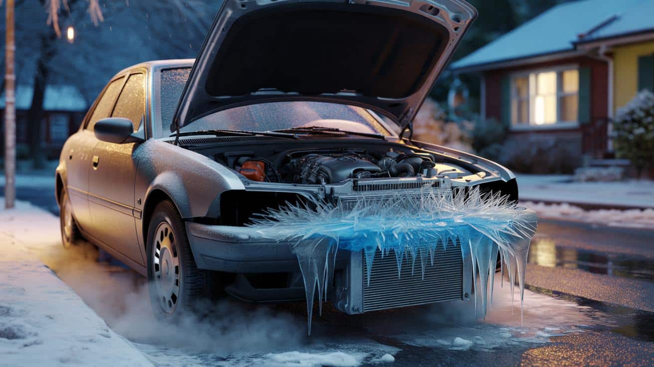 Zapomnisz o płynie chłodniczym zimą? Te części auta rozsadzi lód