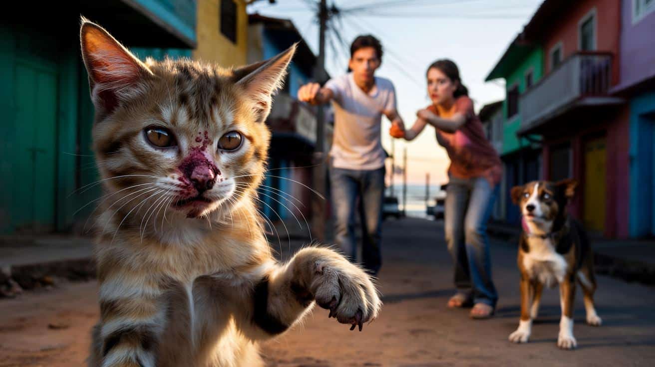 Zarażone koty przenoszą groźnego grzyba na ludzi i zwierzęta