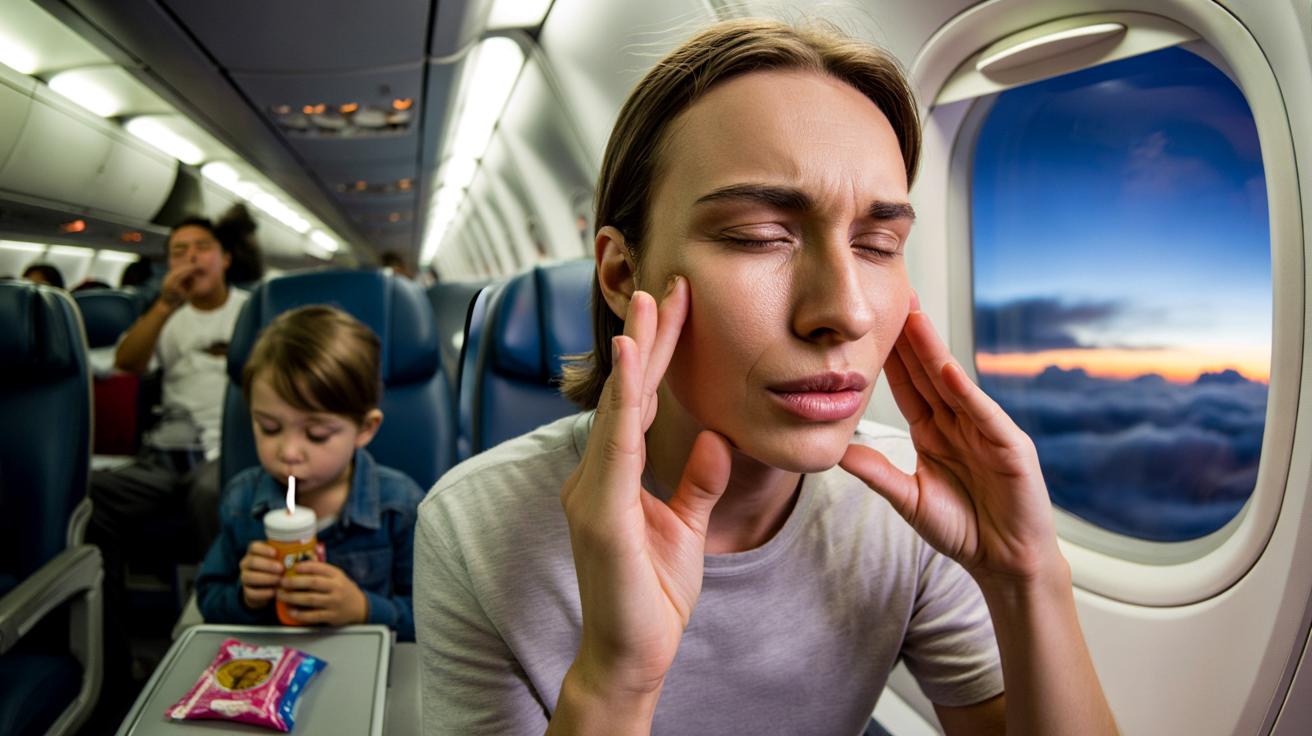 Zatkane uszy w samolocie? Prosty trik z oddechem może ulżyć bólowi