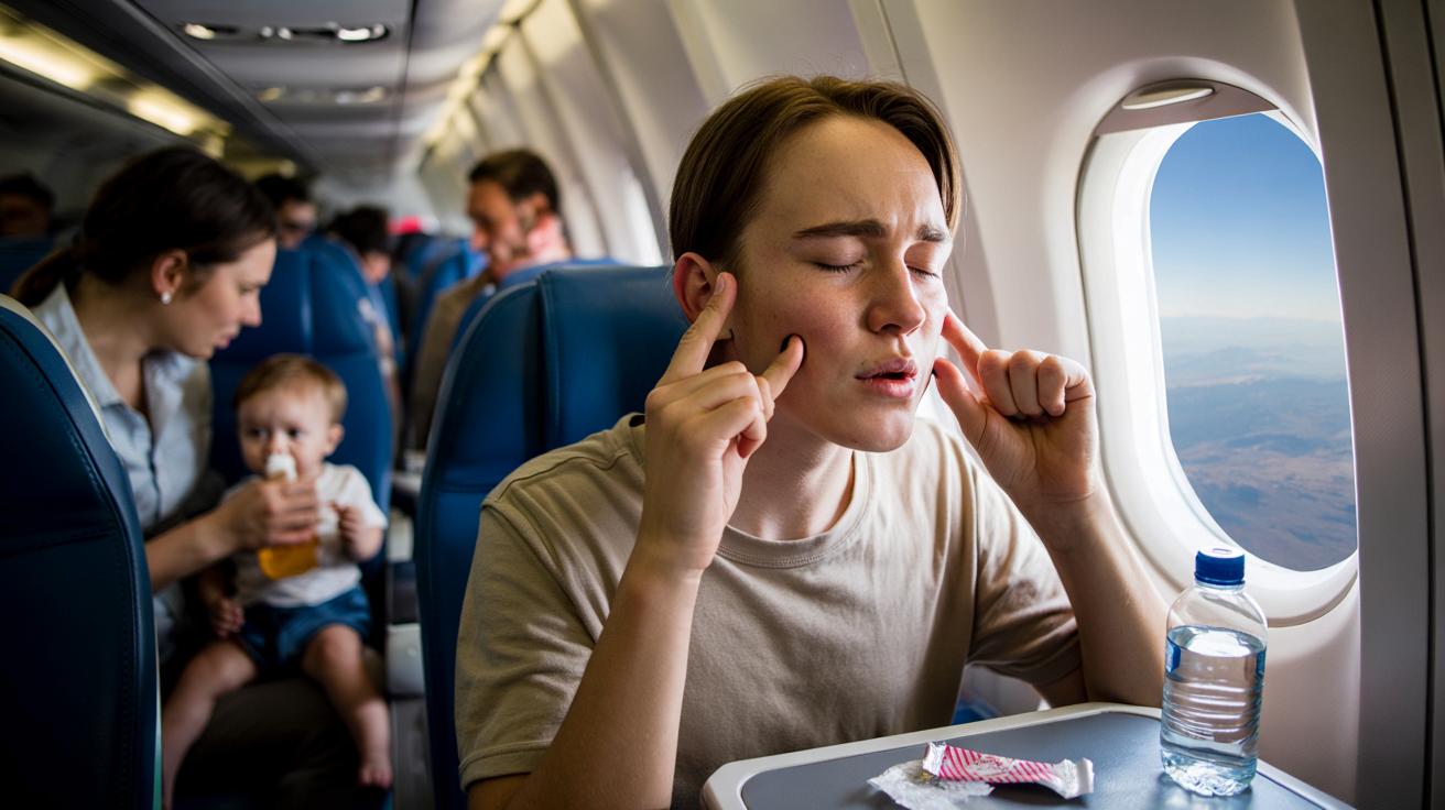 Zatkane uszy w samolocie? Ten prosty trik często ratuje sytuację