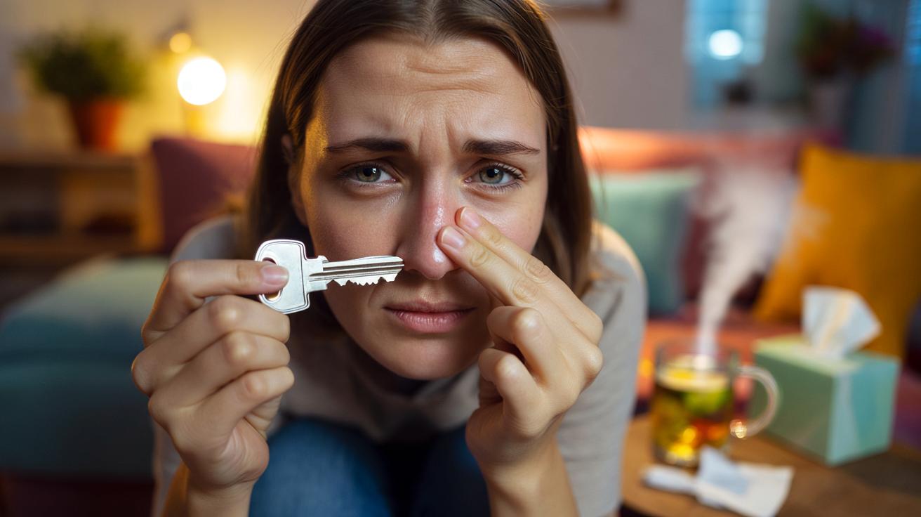 Zatkany nos? Zaskakujący trik z kluczem, który szybko ułatwia oddychanie