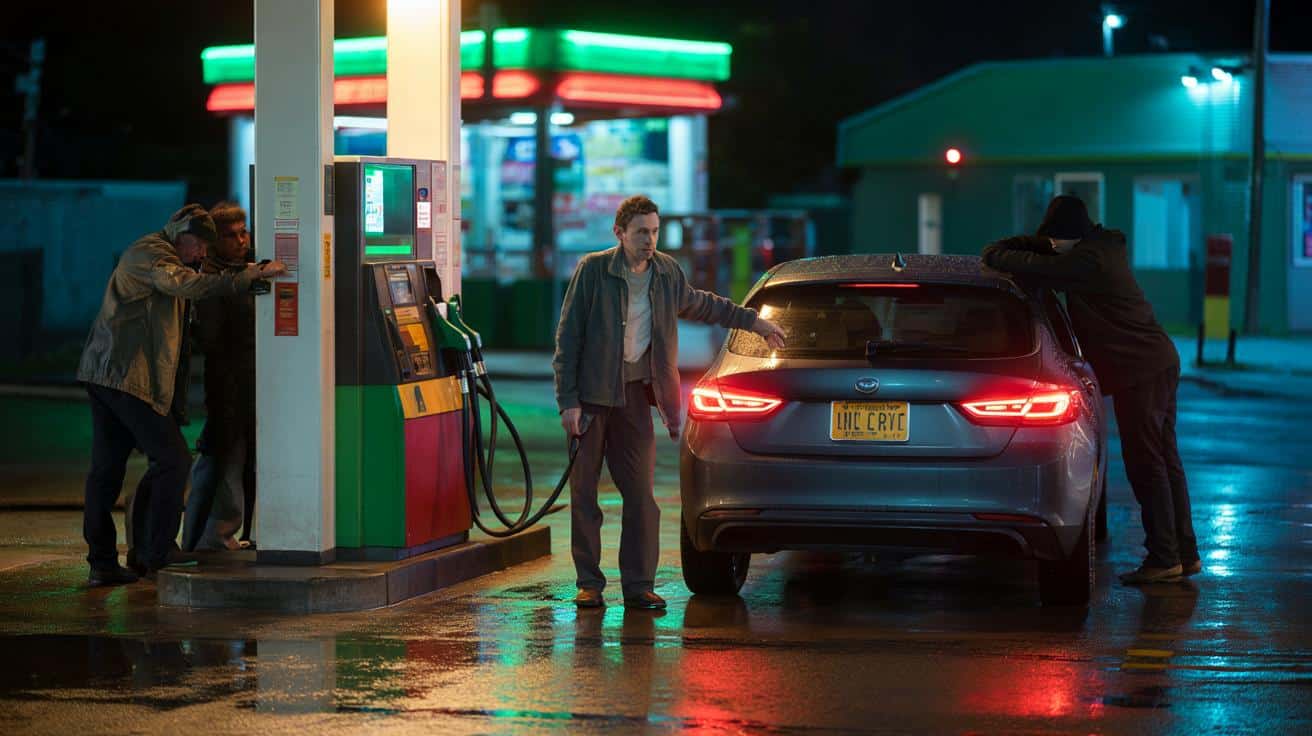 Zatrzymał mnie przy dystrybutorze „tylko po 5 zł”. Zapłaciłem 90