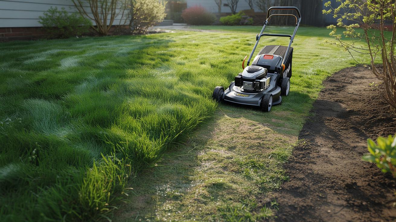 Zdrowszy trawnik na wiosnę: uniknij jednego błędu przy pierwszym koszeniu