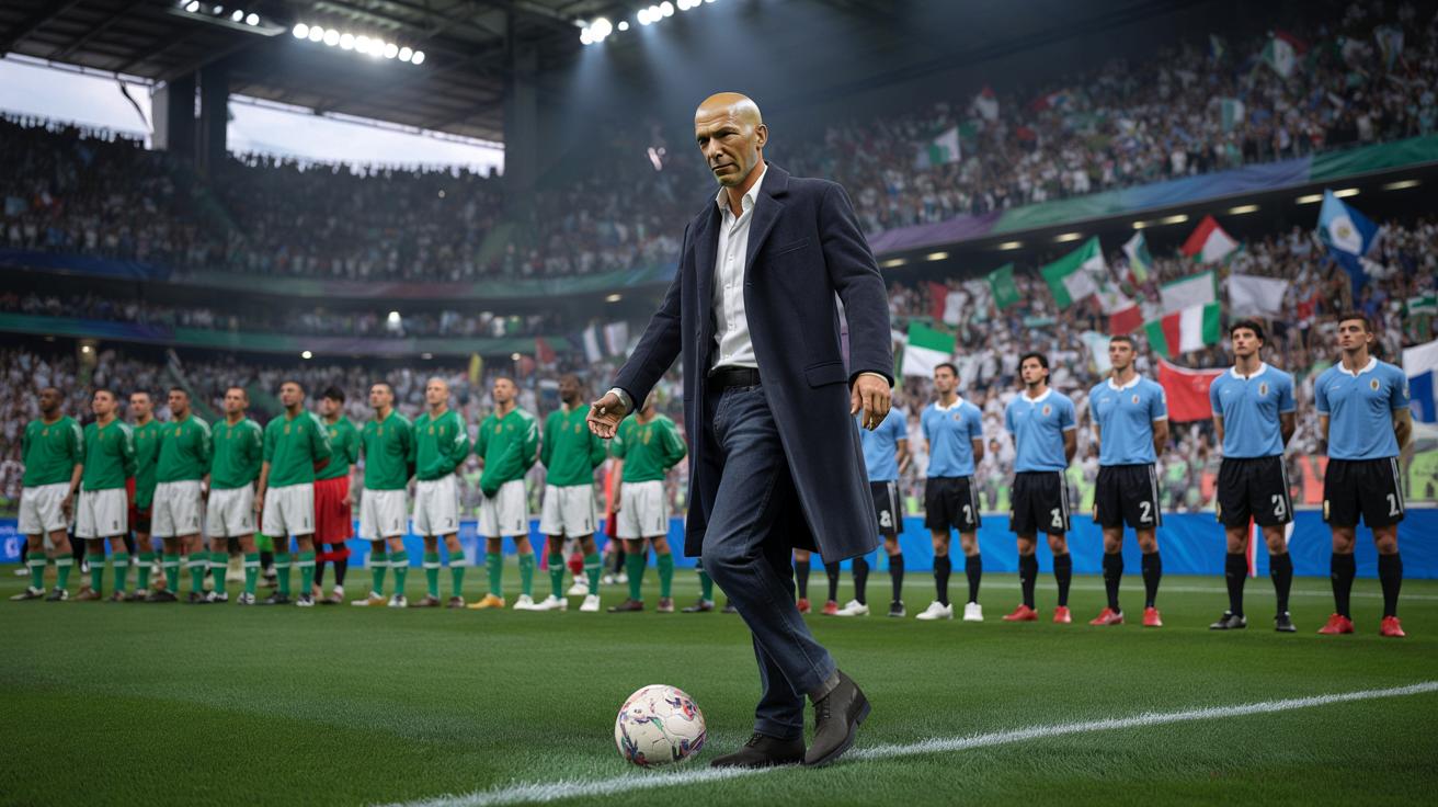 Zidane znów blisko Algierii? Legendarny 10 może otworzyć hitowy mecz