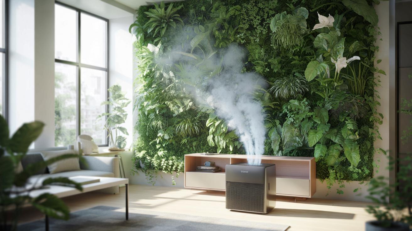 Zielone ściany zamiast oczyszczacza? Naukowcy zmierzyli efekt w 24 godziny