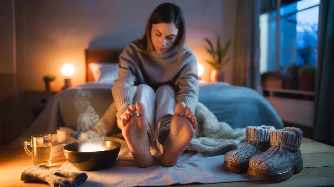Zimne stopy wieczorem? Sprawdź, co naprawdę dzieje się w organizmie