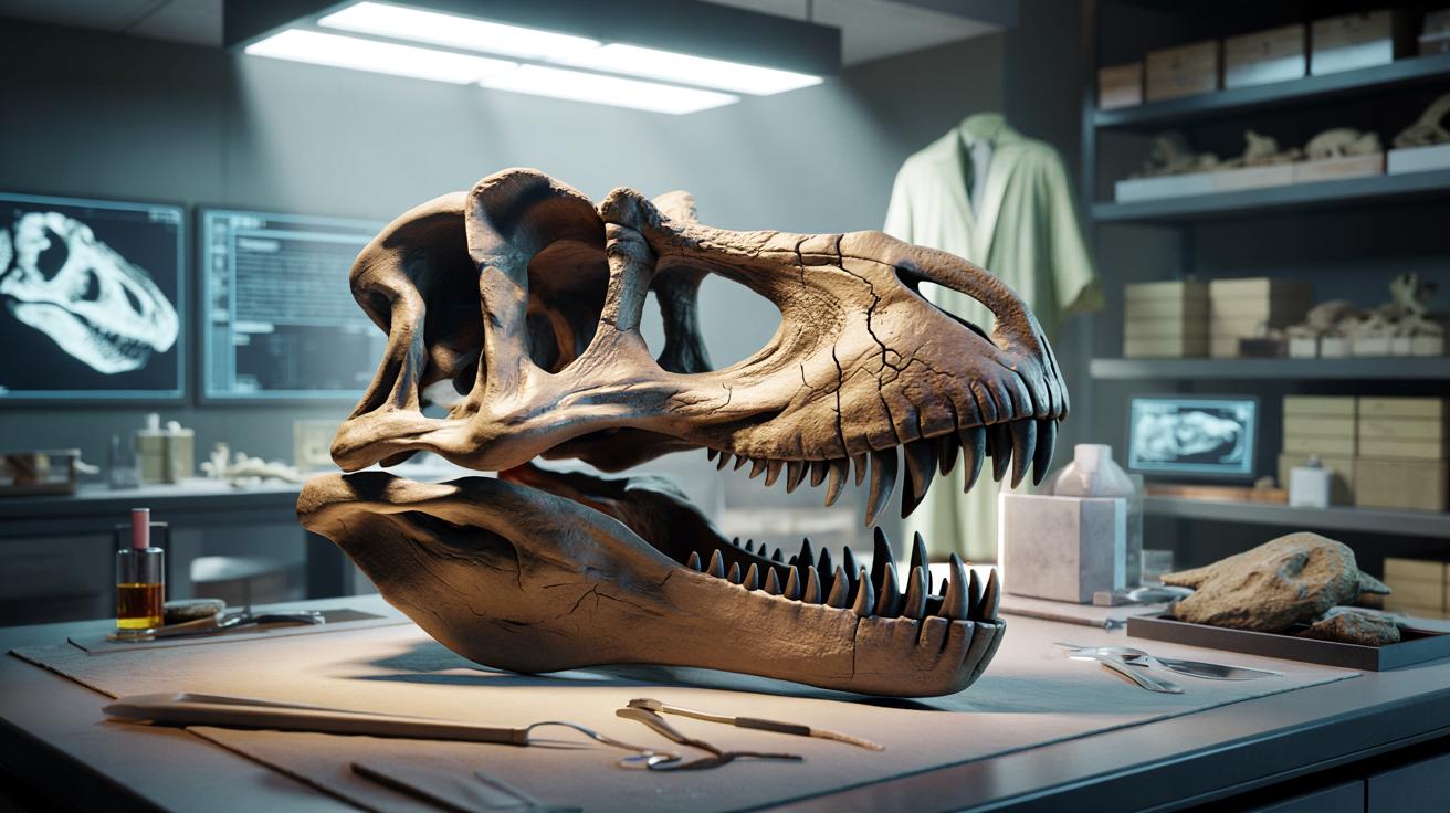 Złamany ząb T. rexa w czaszce ofiary. Nowy trop w sprawie polowania dinozaurów