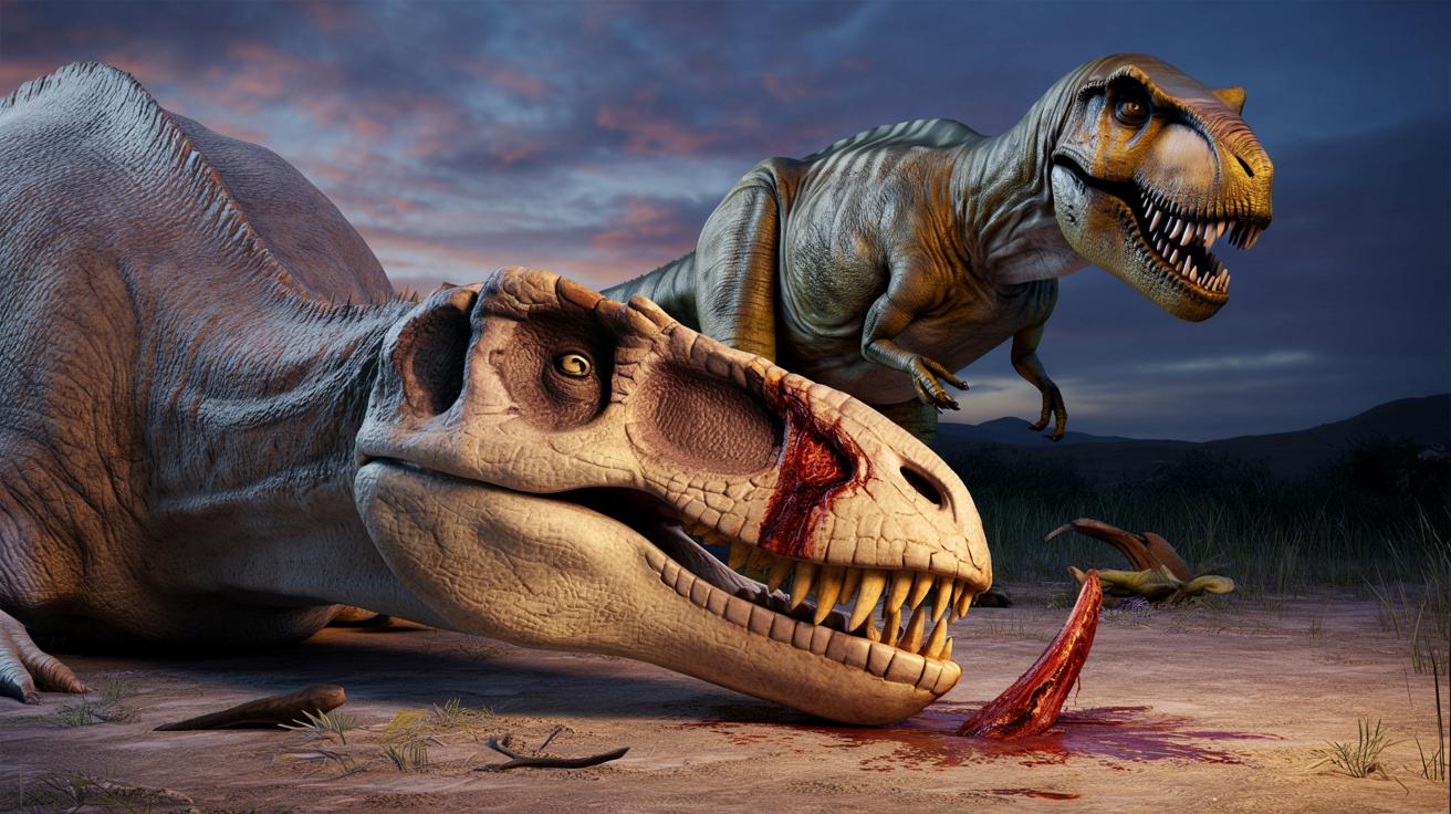 Złamany ząb T. rexa w czaszce ofiary. Naukowcy odczytują scenę ataku sprzed 66 mln lat