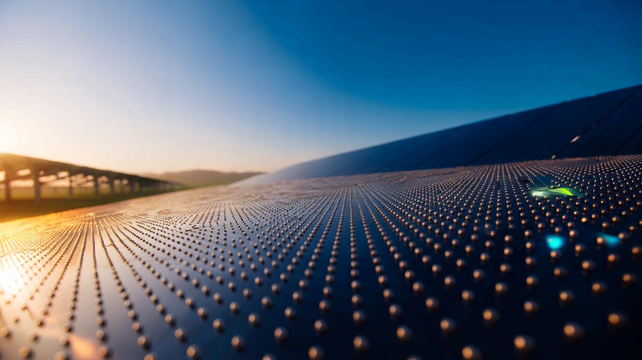 Złote kulki dla słońca: nowa szansa na dużo mocniejsze panele