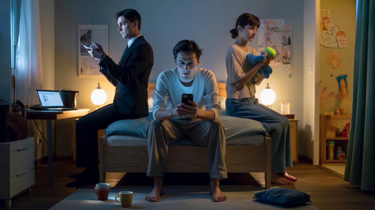 Zmęczenie, o którym nikt nie mówi: gdy żyjesz w trzech wersjach siebie