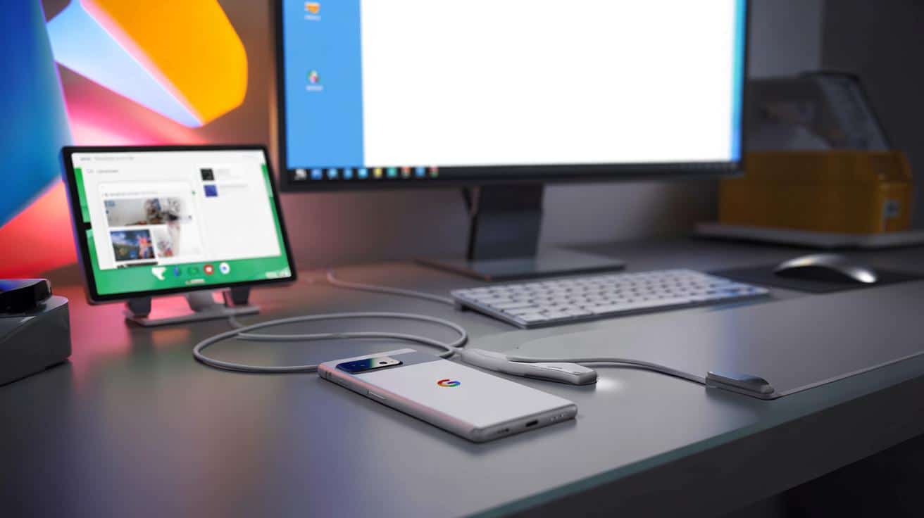 Zmiana Pixela w komputer: jak działa nowy tryb biurkowy Androida