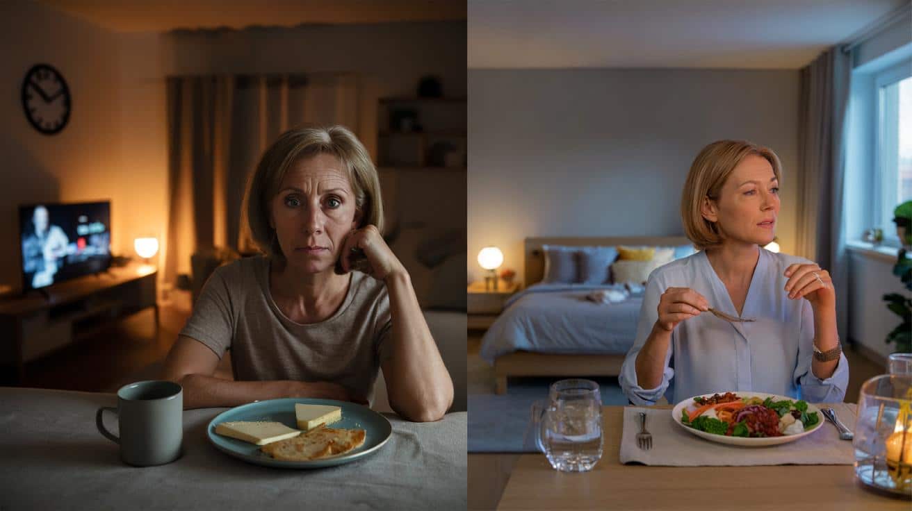 Po pięćdziesiątce wystarczy zmienić porę kolacji, aby poprawić jakość snu i obudzić się z większą energią