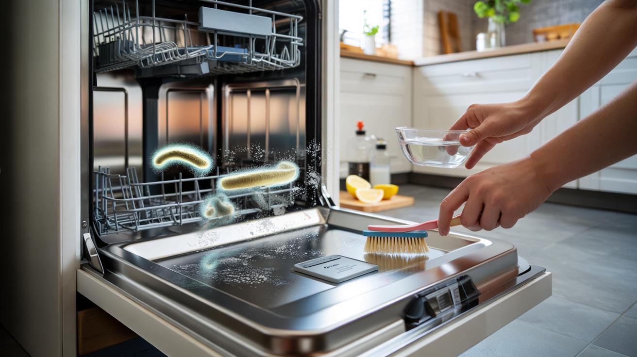 Zmywarka pełna zarazków? Trzy proste kroki do higienicznego wnętrza