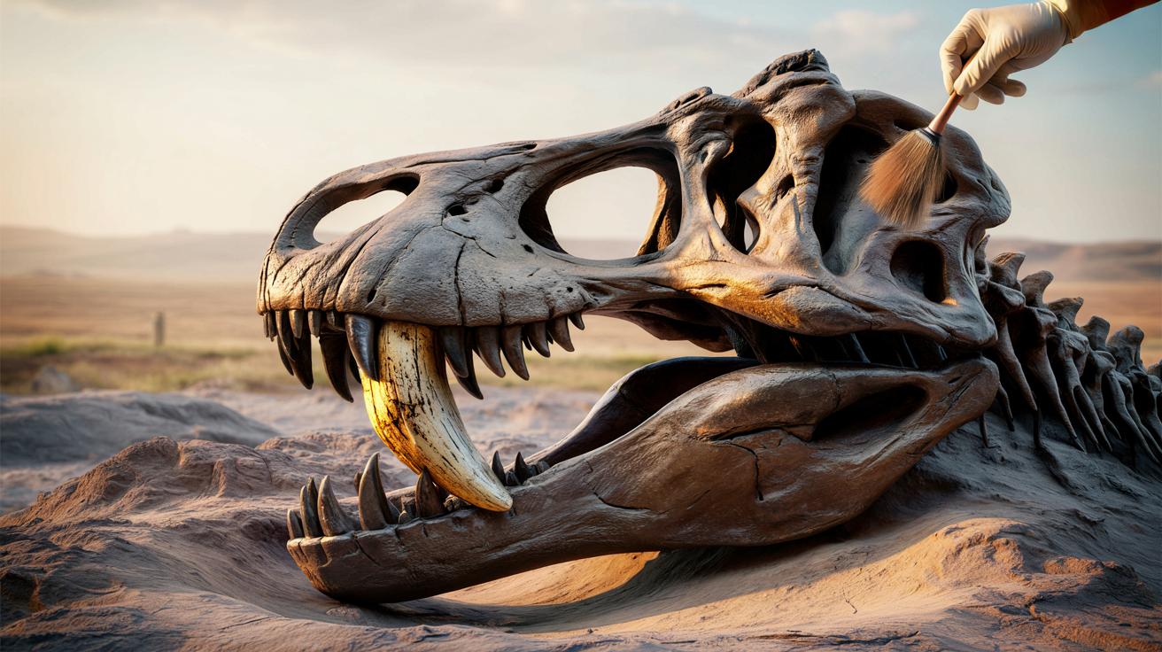 Znaleźli czaszkę z zębem T. rexa w środku. Tak polował król dinozaurów