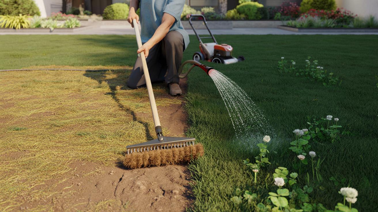 Żółknie trawnik? Cztery nawyki ogrodników z idealną murawą