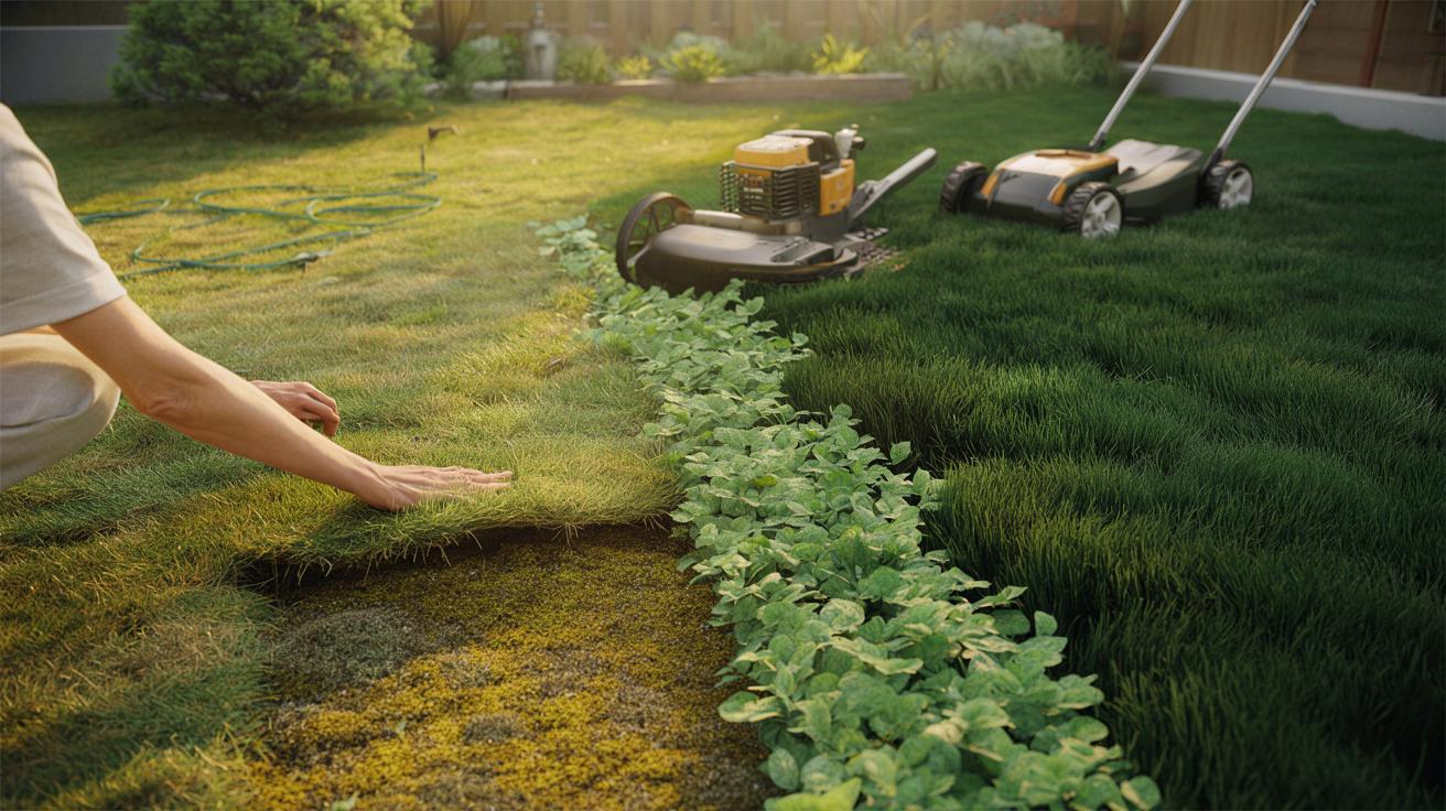 Żółknie trawnik? Cztery proste kroki do gęstej, zielonej murawy