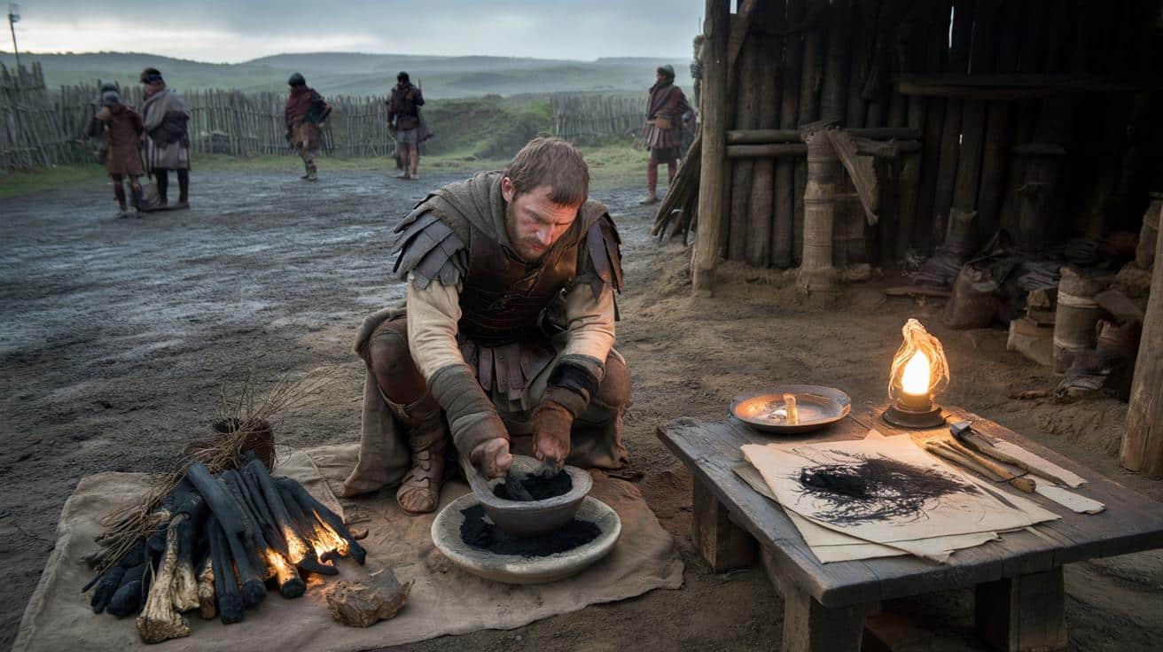 Żołnierze Imperium Rzymskiego sami robili atrament na dalekiej granicy