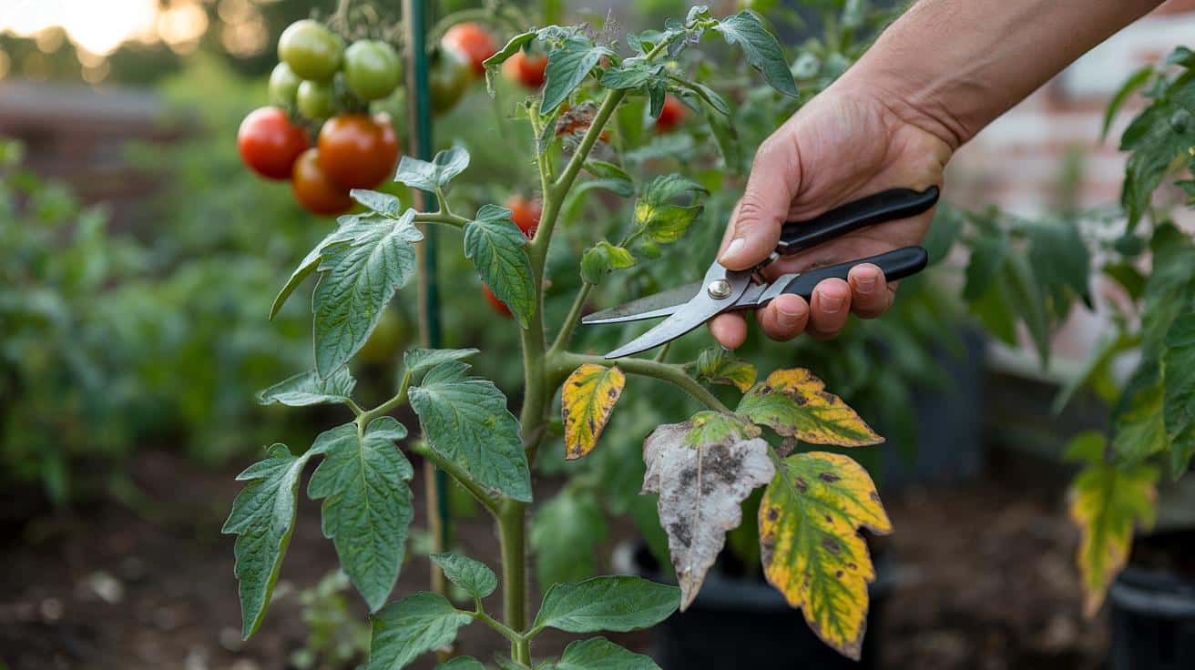 Żółte plamy na liściach pomidorów mogą sygnalizować konkretny problem i wymagają szybkiej reakcji