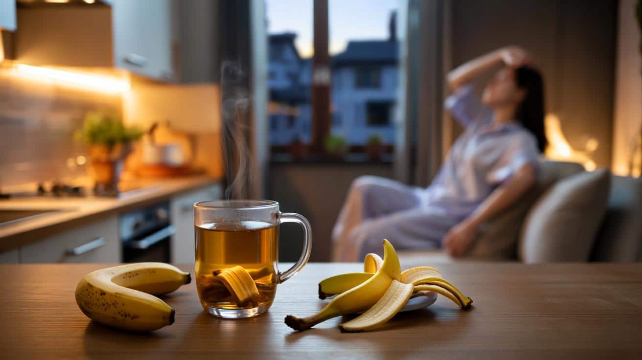 Zrób herbatę z łupin banana a zaśniesz w dwadzieścia minut