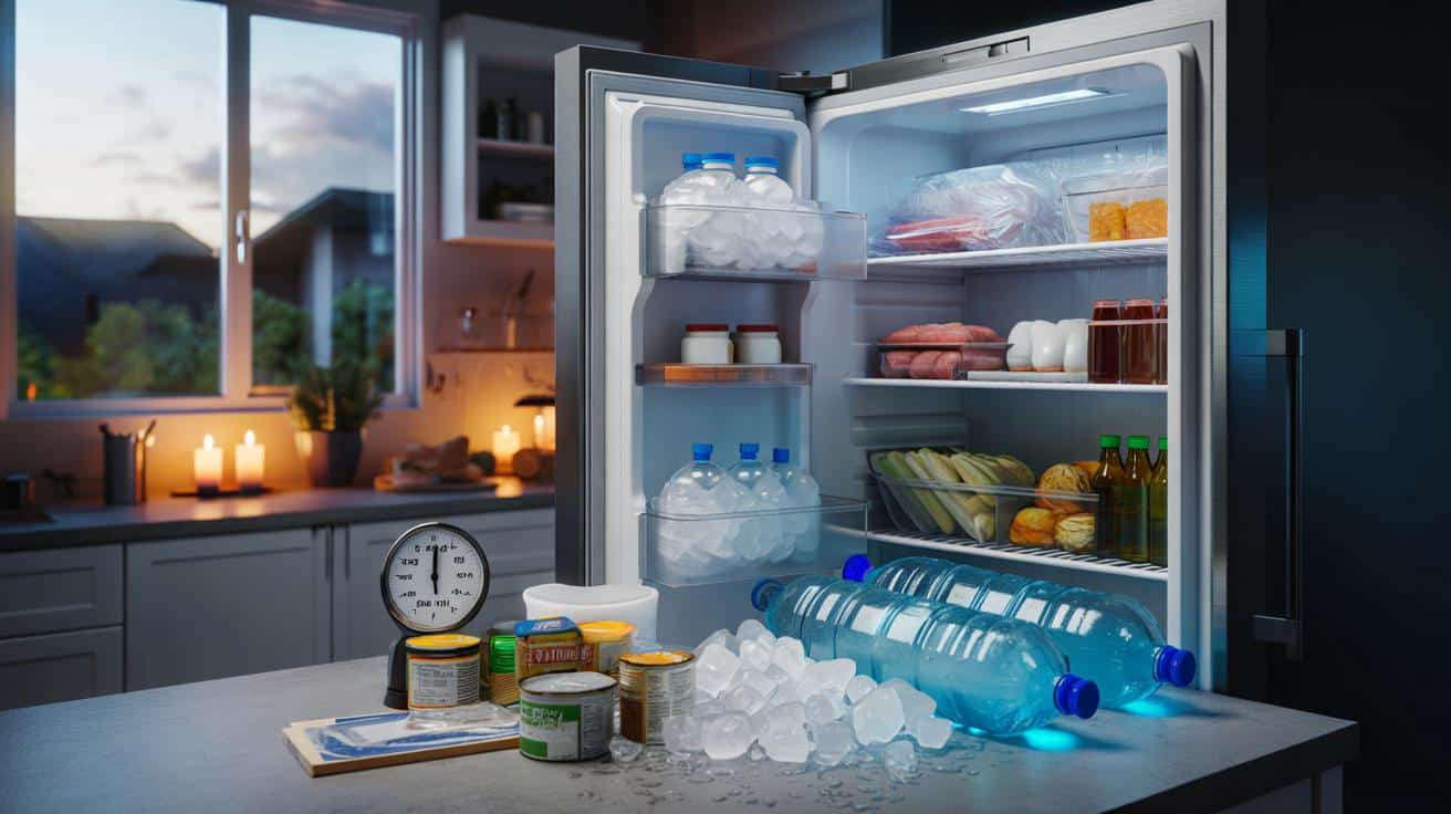 Zrób zapas lodu w domu. Nowe wytyczne GIS na czas awarii prądu