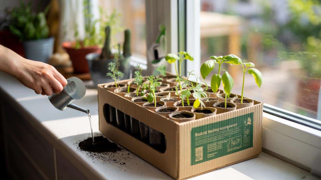 Zużyte rolki po papierze toaletowym zamiast doniczek: trik ogrodnika hitem TikToka