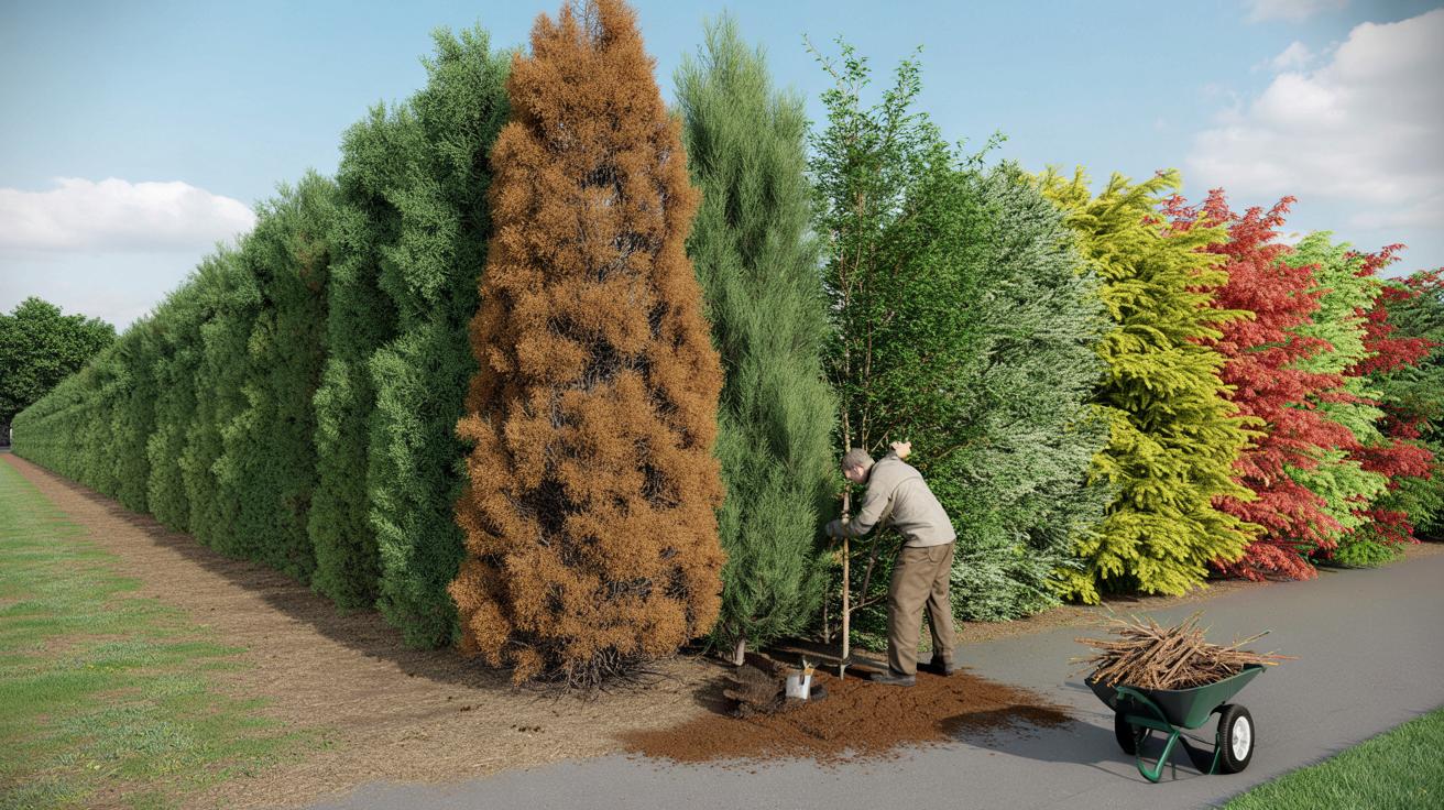 Żywopłoty z tui odchodzą do lamusa: dlaczego eksperci pilnie proszą, by je usuwać z ogrodów