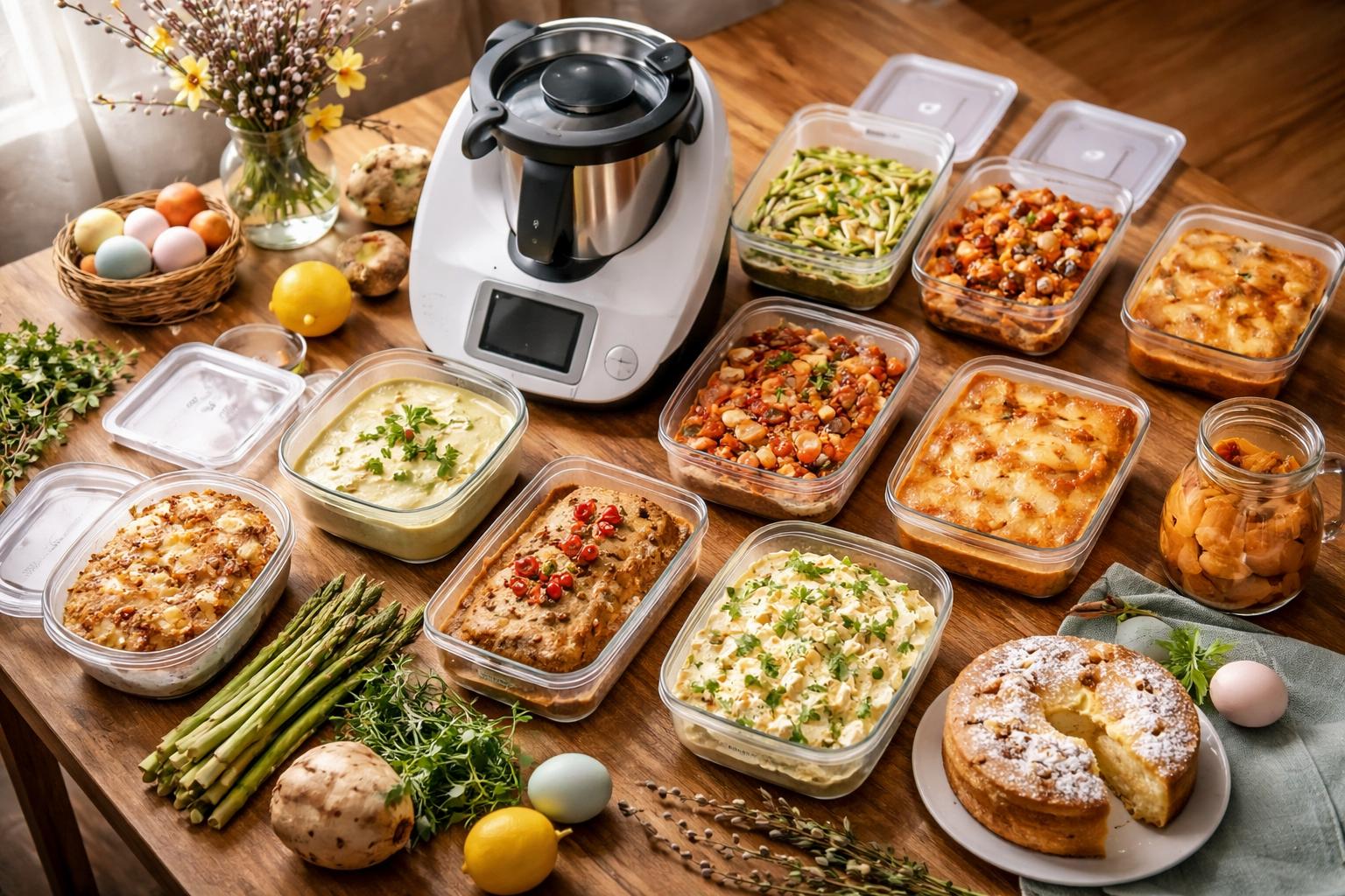 10 kolacji na cały wielkanocny tydzień z Thermomixem – bez stresu i ciągłego gotowania