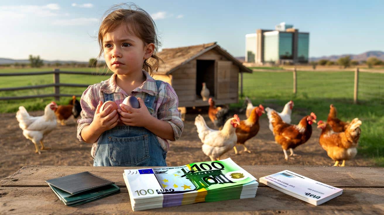 10-latka zarobiła na kurach 1900 euro. Bank zamroził jej pieniądze