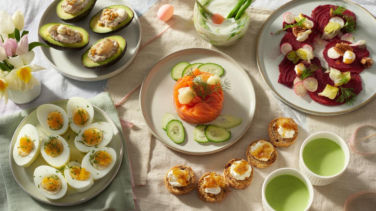 10 lekkich przystawek na Wielkanoc, które nie zapchają gości