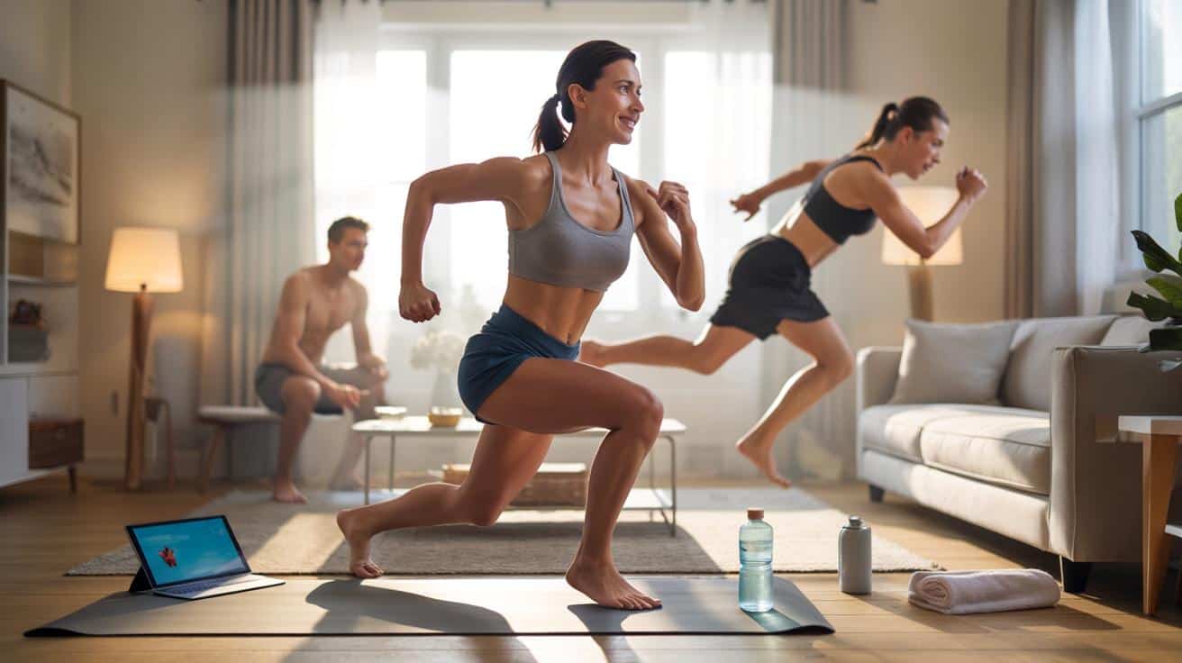 10 prostych ćwiczeń w salonie, które odmienią twoją formę w 30 dni