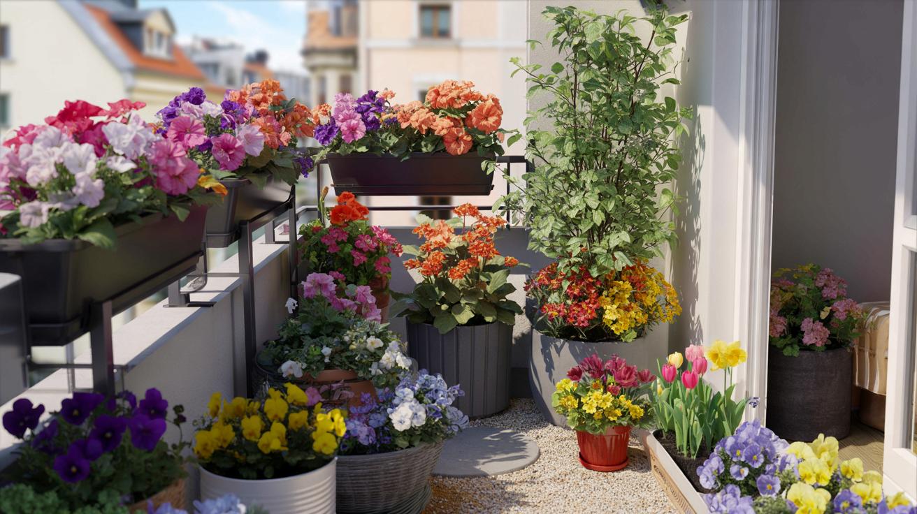 11 kwiatów do donic na balkon już od kwietnia – lato bez męczącego podlewania